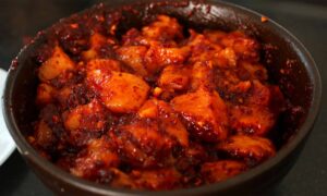 Buldak with Cheese - Korean Fire Chicken