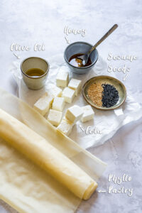 Baked Feta Bites in Phyllo Pastry